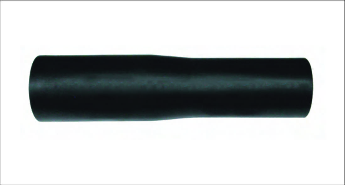 Radiation crosslinked heat shrink reduction joint