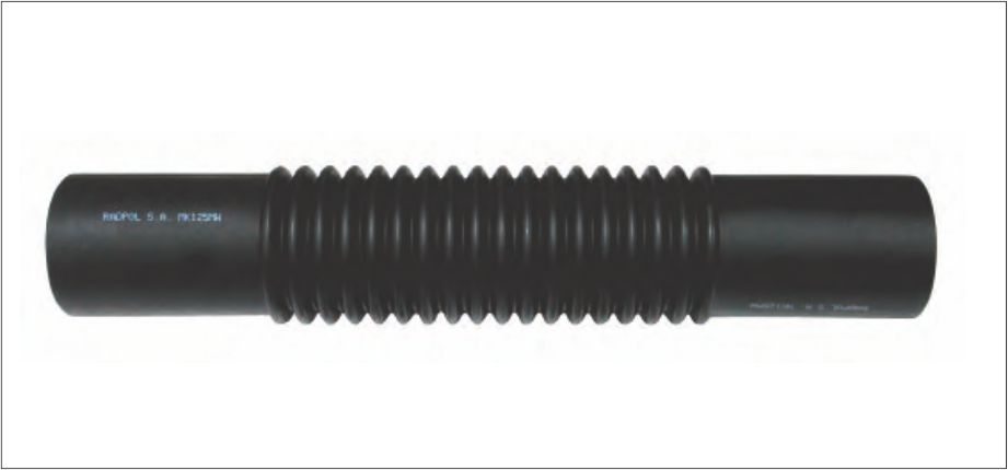 Radiation crosslinked heat shrink bend joint