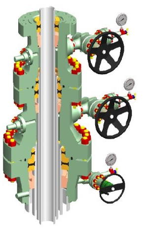 Dn 12” ANSI 2500 – BREDA gate valves with...