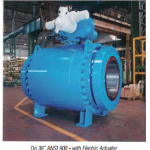 Dn 36” ANSI 900 – with Electric Actuator