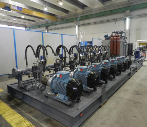 Power Hydraulic Unit 7 Pumps and Oil Tank