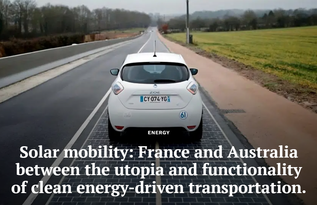Solar Energy Finds Its Path in Sustainable Transportation