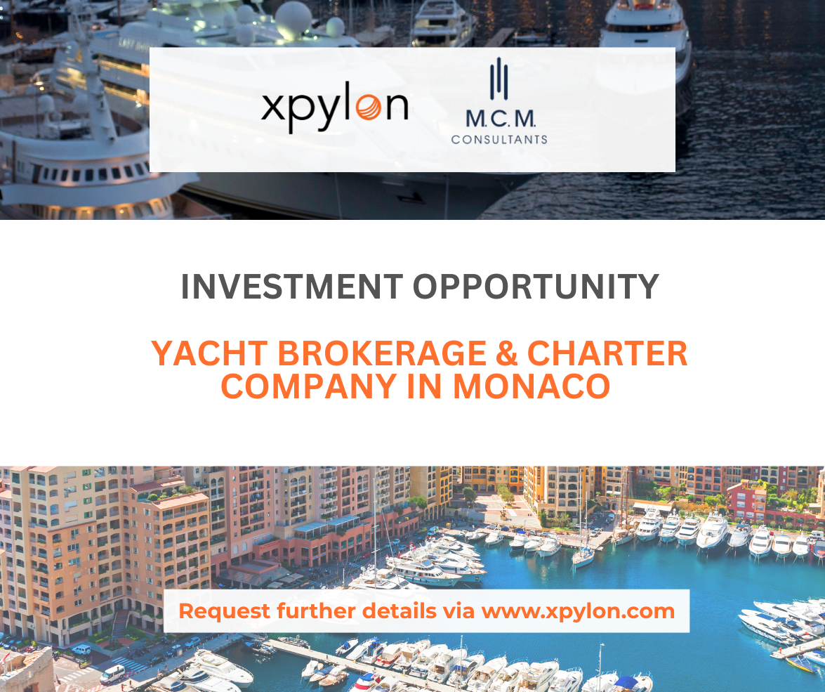 Investment Opportunity – Yacht Brokerage & Charter Company in Monaco