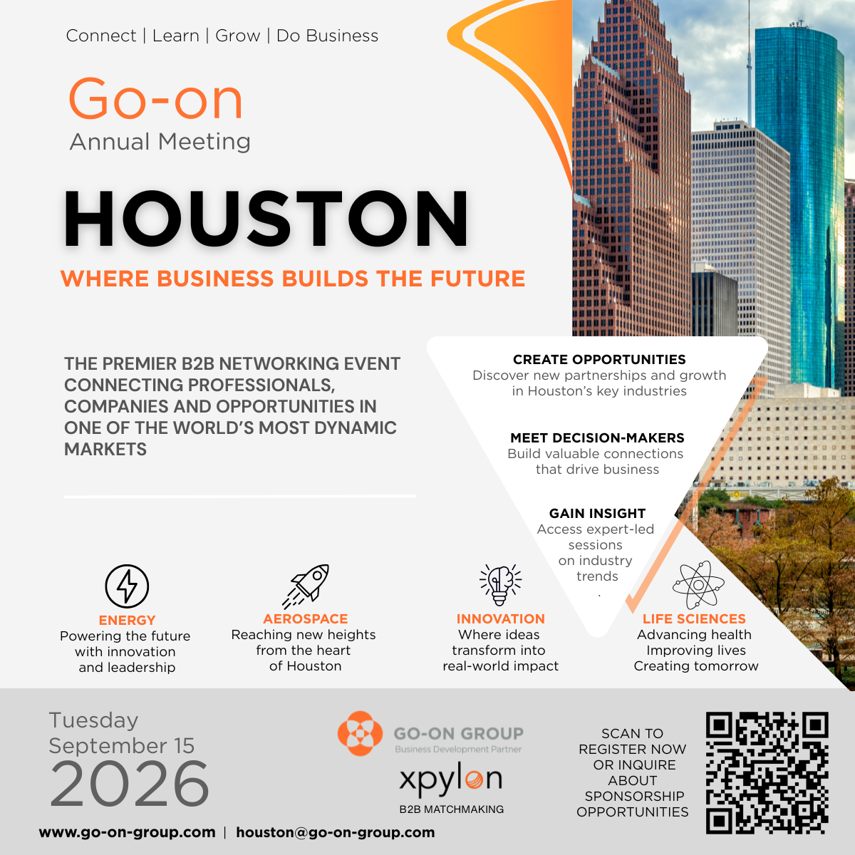 Go-on Annual meeting Houston 2026