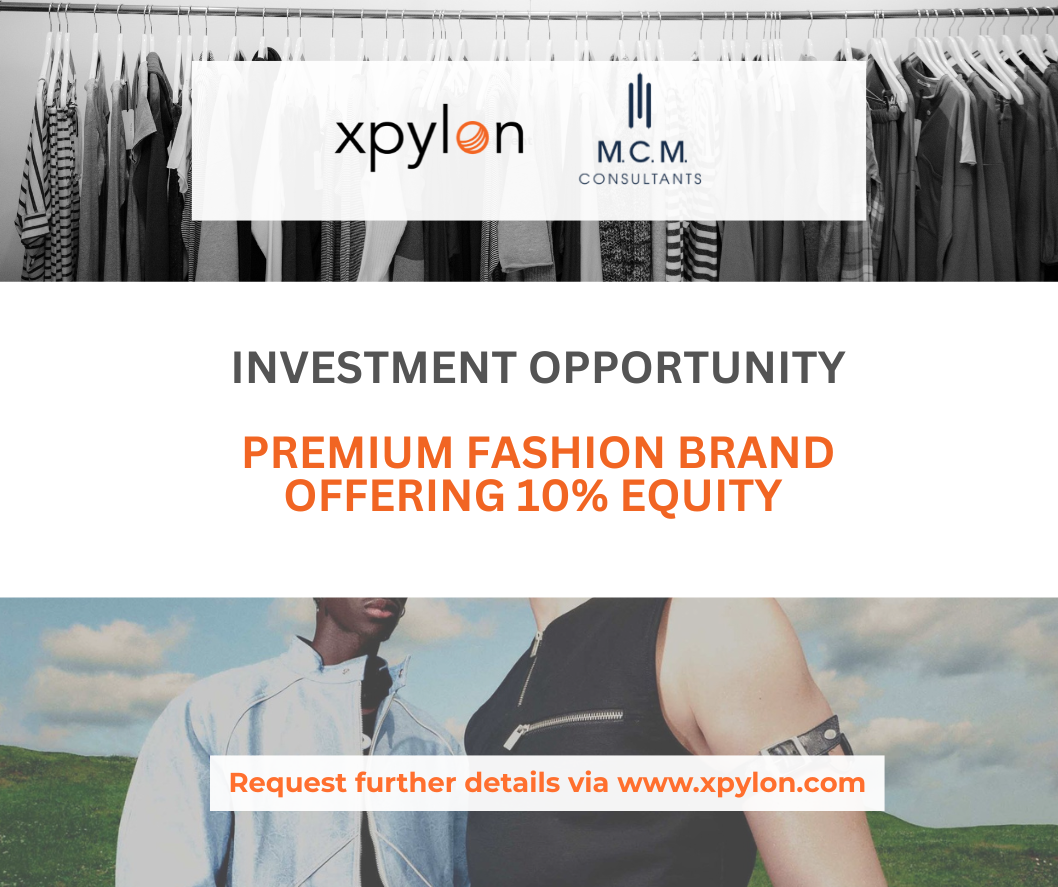 Investment Opportunity: Premium Fashion Brand Offering 10% Equity