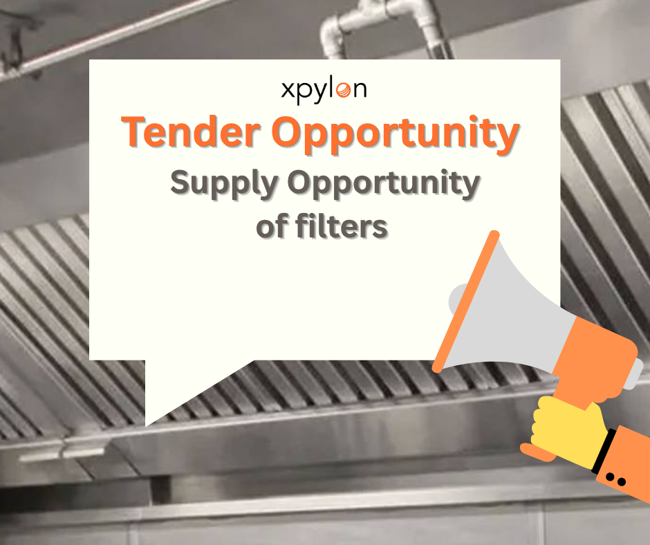 New tender Opportunity of filters from France