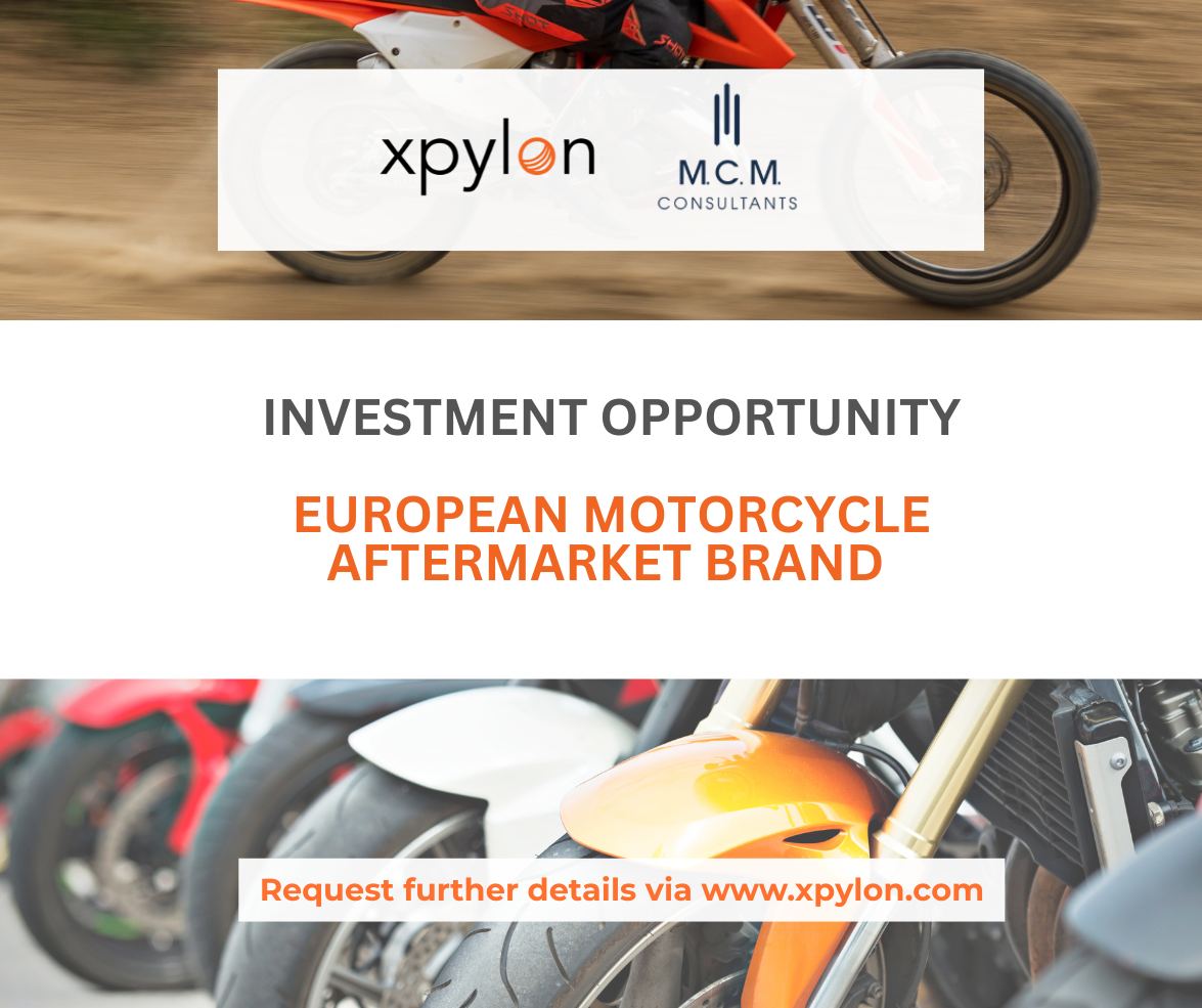 Investment Opportunity – European Motorcycle Aftermarket Brand - MCM 170 