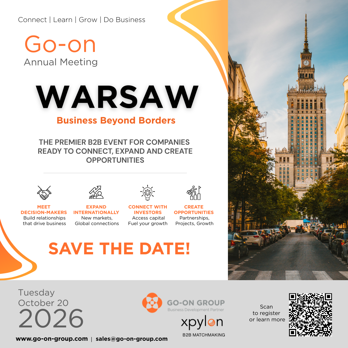 Go-on Annual Meeting Warsaw 2026