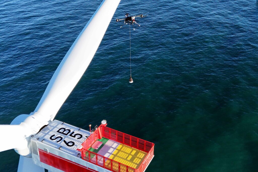 🚁 AI-Powered Cargo Drones Tested at Vattenfall’s German Offshore Wind Farms