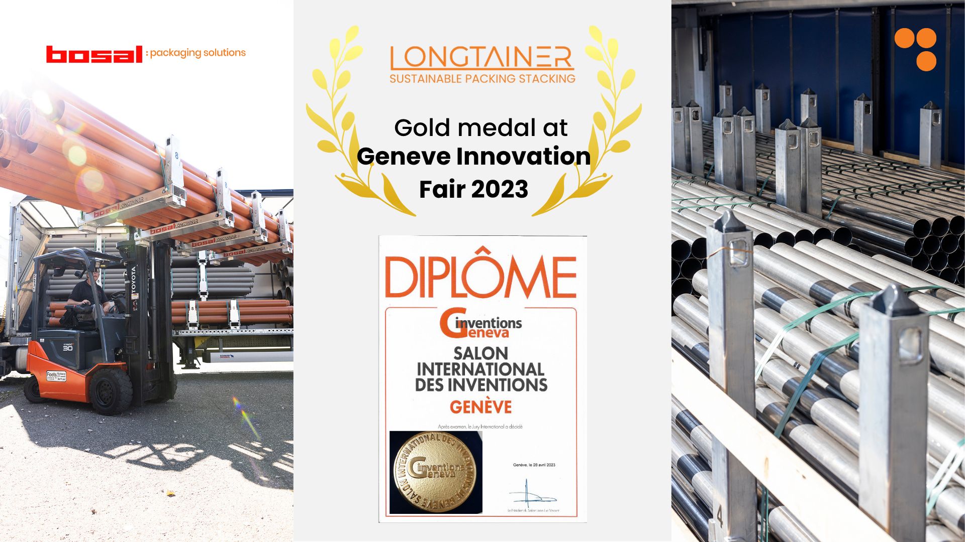 Revolutionize Your Logistics with LONGTAINER by Bosal Packaging Solutions!