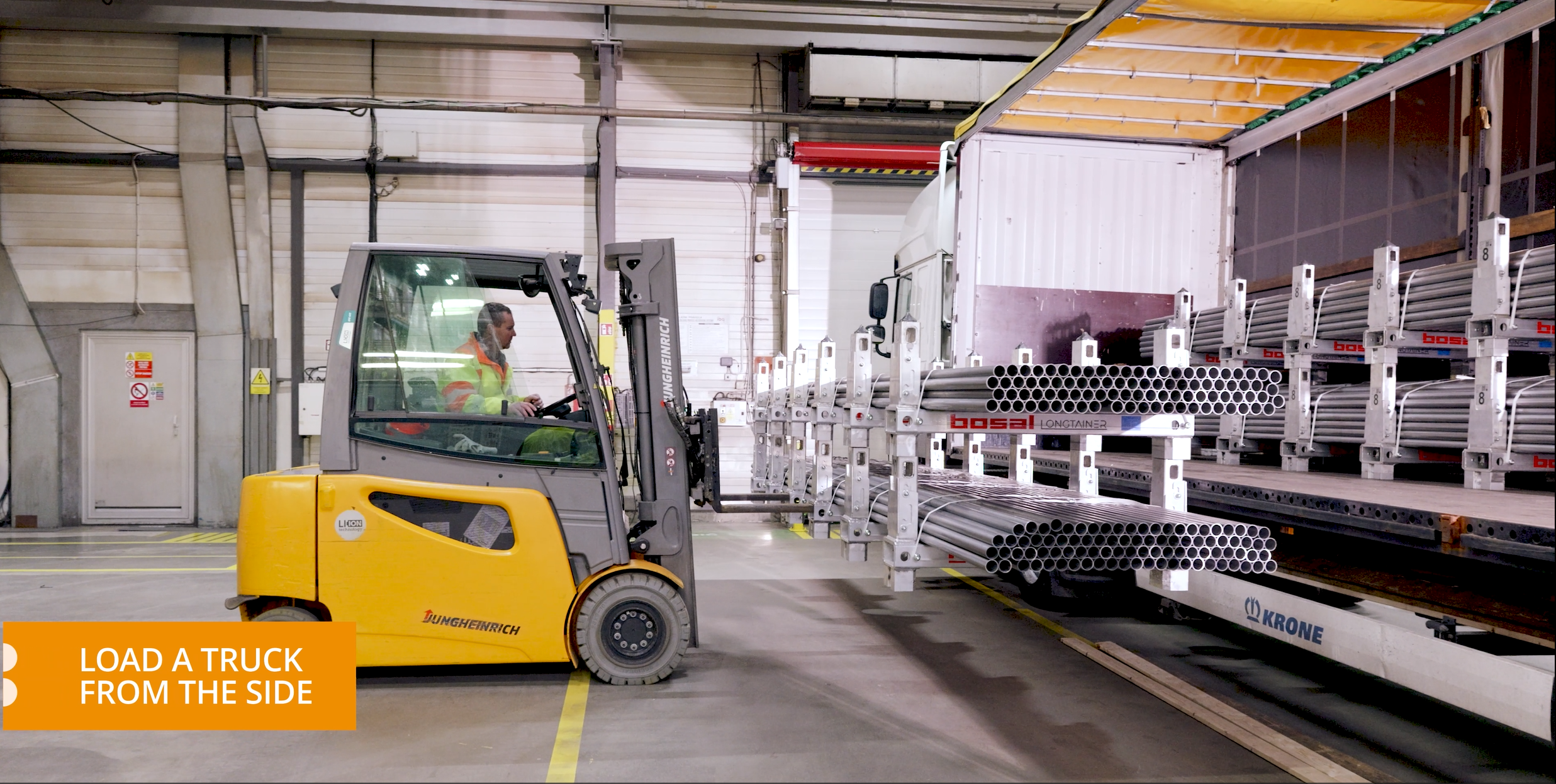 Standardizing Long Goods Handling in Industrial Logistics