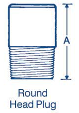Looking for Round Head Plug ASTM-A-182 Grade F5A (UNS K42544 / 4-6 Cr)