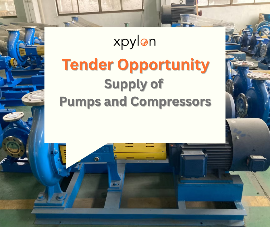 Tender Opportunity: Supply of Pumps and Compressors