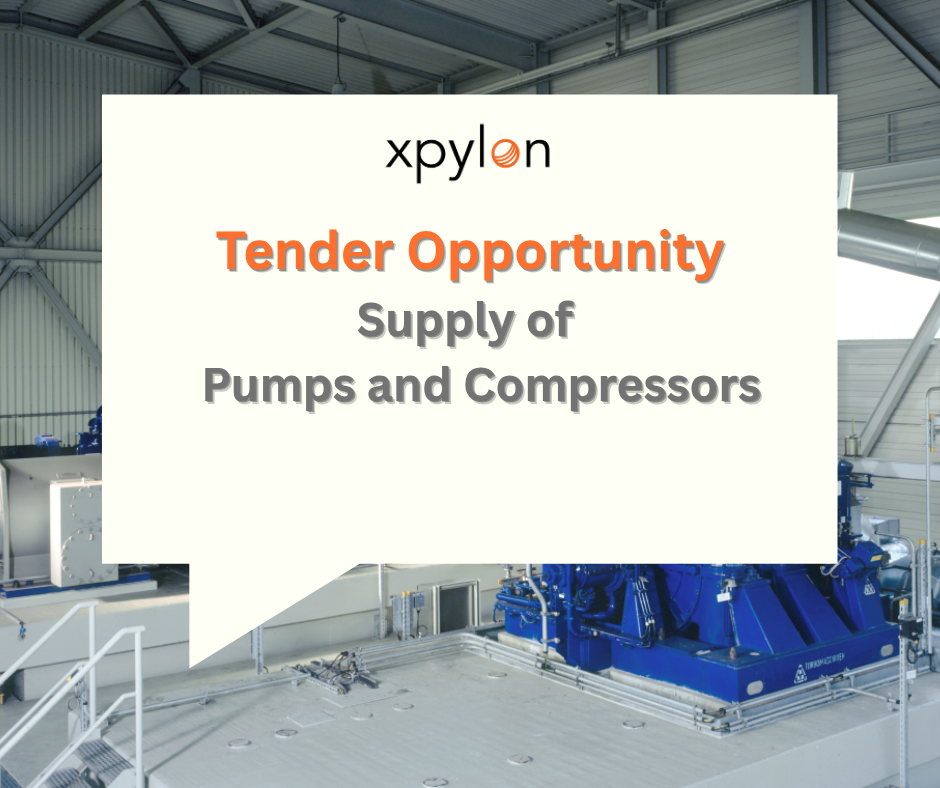 Tender Opportunity: Supply of Pumps and Compressors