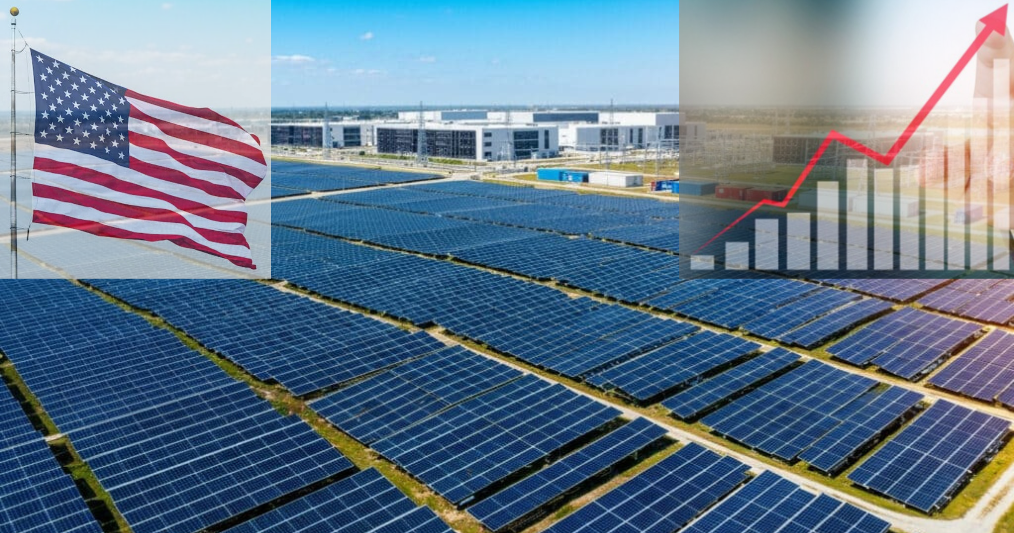 Solar’s growth in US almost enough to offset rising energy use