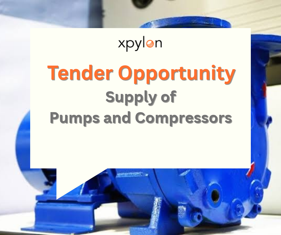Tender Opportunity: Supply of Pumps and Compressors