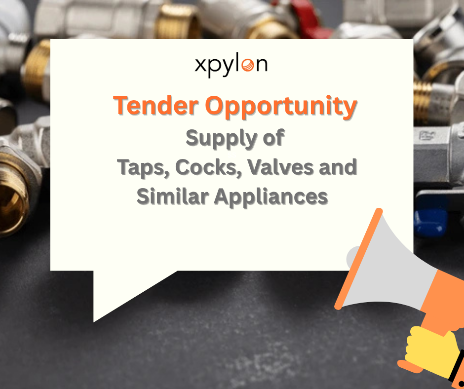 Tender Opportunity: Supply of Taps, Cocks, Valves and Similar Appliances
