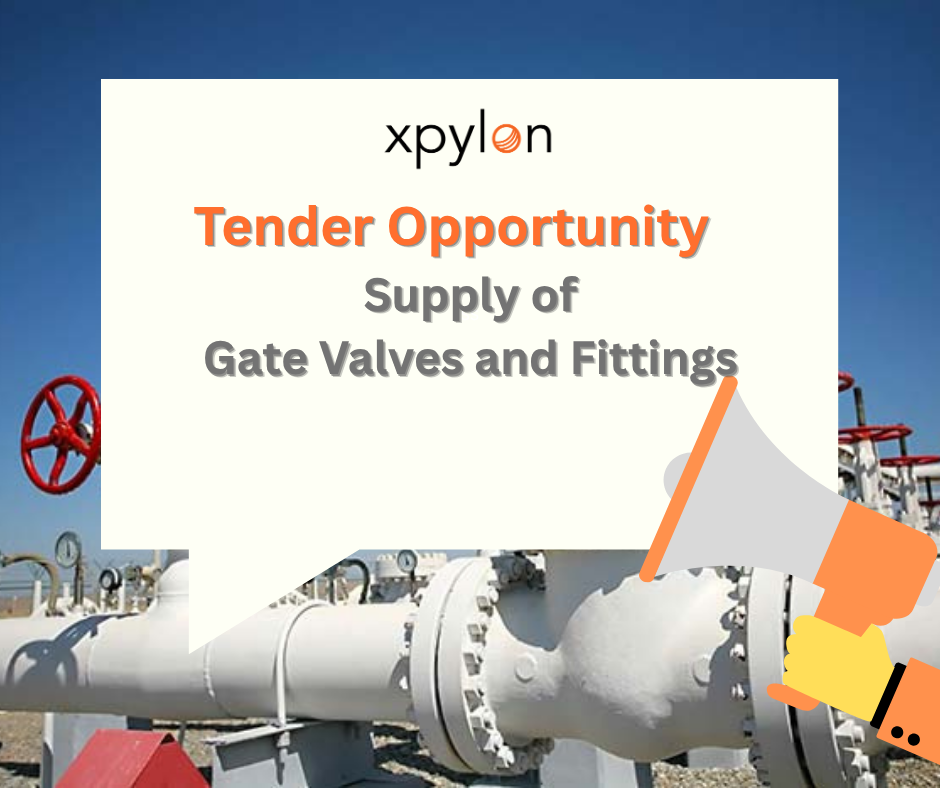 Tender Opportunity: Supply of Gate Valves and Fittings