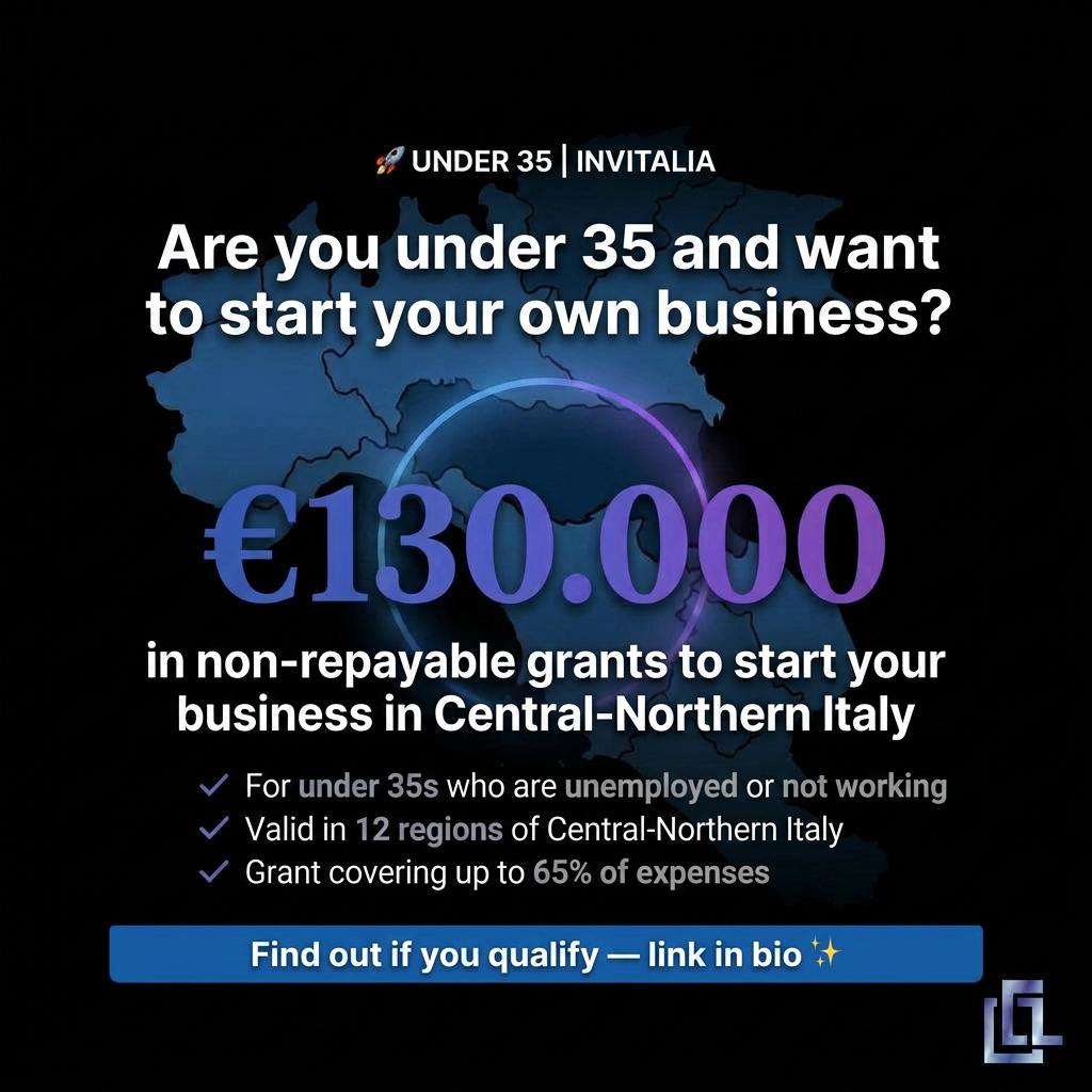 Self-Employment Grant – Central and Northern Italy