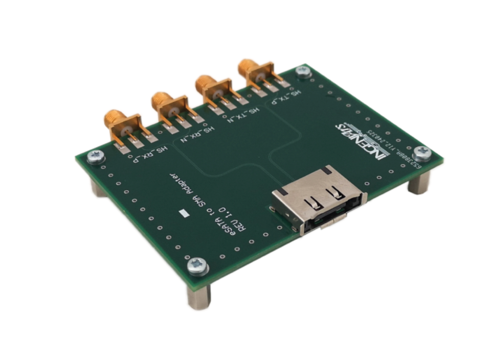 eSATA to SMA adapter board